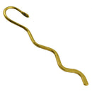 Pack of 20 Smooth Gold Wave Beading Bookmark with Loop Handmade Jewelry Findings