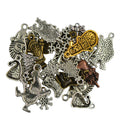 24pcs Mixed Tibetan Vintage Christmas Santa Claus Snowman Tree DIY Jewelry Making Charms Pendants