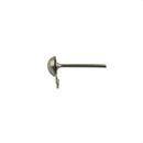 Earrings Ear Stud Pin with Loop & Ball DIY Findings Silver 12x6mm Pack of 100Pcs