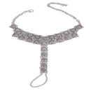 Boho Vintage Retro Barefoot Sandal Beach Anklet Chain Toe Ring Foot Bracelet