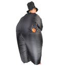 Adult Inflatable Tuxedo Groom Blow Up Costume Fat Suit Fancy Outfit Party