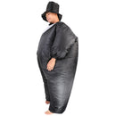 Adult Inflatable Tuxedo Groom Blow Up Costume Fat Suit Fancy Outfit Party