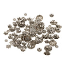 Tibetan Silver Package 50g DIY Pendant Accessories Receptacle Jewelry Making