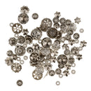 Tibetan Silver Package 50g DIY Pendant Accessories Receptacle Jewelry Making