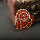 Crystal Rhinestone Heart Brooch Pin Wedding Party Christmas Gift Jewelry