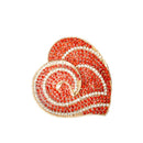 Crystal Rhinestone Heart Brooch Pin Wedding Party Christmas Gift Jewelry