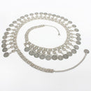 Bohemia Gypsy Waist Body Chain Boho Drop Coins Hippie Belt Belly Jewelry for Women
