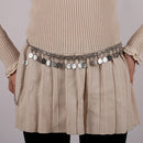 Bohemia Gypsy Waist Body Chain Boho Drop Coins Hippie Belt Belly Jewelry for Women