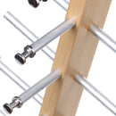 3-Layer Sunglasses Eyeglasses Display Wooden Frame Rack Stand Holder Organizer Silver