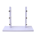 3-Layer Sunglasses Eyeglasses Display Wooden Frame Rack Stand Holder Organizer White