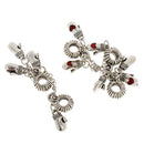 5Pcs Christmas Glove Pendant Loose Beads DIY Xmas Lady Jewelry Making Craft