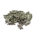 Pack of 30 Antique Silver Santa Claus Pendants DIY Jewelry Xmas Card Making