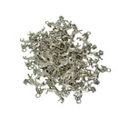 Pack of 30 Antique Silver Horse Pendants Xmas DIY Jewelry Making Christmas Gift