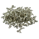 Pack of 30 Antique Silver Horse Pendants Xmas DIY Jewelry Making Christmas Gift