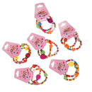 Pack of 12 Beatle Girls Bracelets Party Bag Fillers Toy Favor Lucky Pinata Prizes