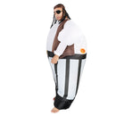 Inflatable Pirate Fancy Costume Blow Up Adult Outfit Suit Set Cosplay Prop