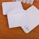 Thank You Cards From Mr Mrs with Envelopes for Wedding Party Pack of 50