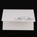 Thank You Cards From Mr Mrs with Envelopes for Wedding Party Pack of 50