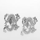 Novelty Mens Dragon Shirt Cufflinks Wedding Party Favors Jewelry Cloth Suit Accessories