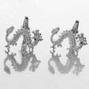 Novelty Mens Dragon Shirt Cufflinks Wedding Party Favors Jewelry Cloth Suit Accessories