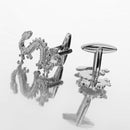 Novelty Mens Dragon Shirt Cufflinks Wedding Party Favors Jewelry Cloth Suit Accessories
