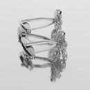 Men Silver Shirt Cufflink Cyclist on Bike Racing Cuff Link Jewelry Gifts