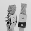 Mens Fashion Jewelry Cuff Links Rhinestone Square Chain Button Cufflinks