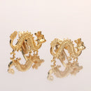 Novelty Mens Dragon Shirt Cufflinks Wedding Party Favors Jewelry Cloth Suit Accessories Gold