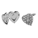 Mens Fashion Jewelry Cuff Links Silver Heart Hollow Pattern Button Cufflinks