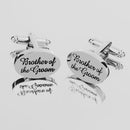 Brother of The Groom Wedding Gifts Shirt Cufflinks Cuff Links Accessories