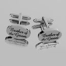 Brother of The Groom Wedding Gifts Shirt Cufflinks Cuff Links Accessories