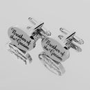 Brother of The Groom Wedding Gifts Shirt Cufflinks Cuff Links Accessories
