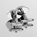 Godfather Wedding Party Gifts Shirt Cufflinks Silver Cuff Links Accessories