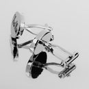 Best Man Wedding Party Gift Shirt Cufflinks Silver Cuff Links Accessories