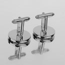 Mens Jewellery Party Cuff Links Wedding Silver Gear Shirts Buttons Cufflinks