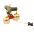 Tree Flower Wind Wooden Copper Chime Aeolian Bell Home Outdoor Decor