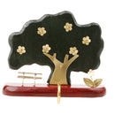 Tree Flower Wind Wooden Copper Chime Aeolian Bell Home Outdoor Decor