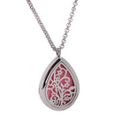 Teardrop Aromatherapy Pendant Necklace Essential Oil Diffuser Perfume Locket