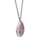 Teardrop Aromatherapy Pendant Necklace Essential Oil Diffuser Perfume Locket