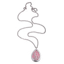 Teardrop Aromatherapy Pendant Necklace Essential Oil Diffuser Perfume Locket