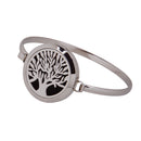361L Tree of Life Aromatherapy Essential Oil Diffuser Locket Chain Bracelet