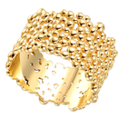 Women Jewelry Tree Rind Shaped Gold Wedding Party Gift Finger Rings Size 8