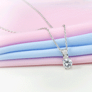 Fashion Creative Excalmatory Mark Necklace Sparkling Zircon Wedding Necklace