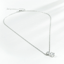 Fashion Creative Excalmatory Mark Necklace Sparkling Zircon Wedding Necklace