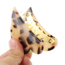 Girls Simple Acrylic Multicolor Gripper Hair Claw Hair Clip Hair Accessories