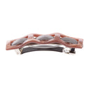 Women Girls Fashionable Creative Design Barrette Ponytail Holder Spring Hair Clip Hair Decor Accessory Gift Brown