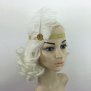 Wedding Jewelry Girls Hair Accessories Hair Ties Feather Hairclip Headband