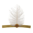 Wedding Jewelry Girls Hair Accessories Hair Ties Feather Hairclip Headband