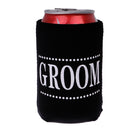 2pcs Bride Groom Stubby Beer Can Cooler Beverage Sleeve Holder Wedding Party