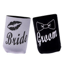 Neoprene Can Holder Cooler Stubby Beer Cozy Wrap For Wedding Bride Groom